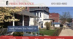 Desktop Screenshot of freesinsurance.com