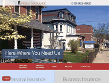 Tablet Screenshot of freesinsurance.com